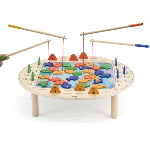 Viga Wooden Fishing Table '