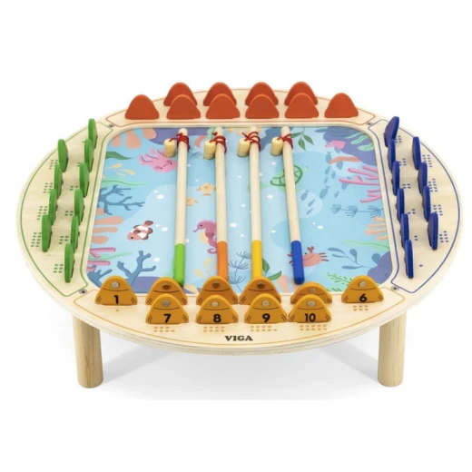 Viga Wooden Fishing Table '