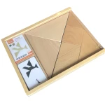 Viga Wooden Tangram Puzzle Set '