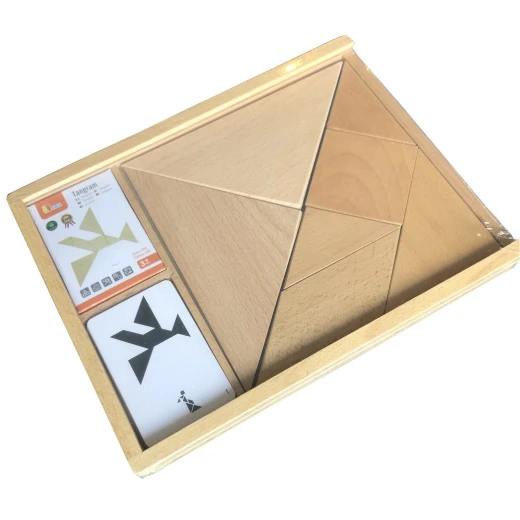 Viga Wooden Tangram Puzzle Set '