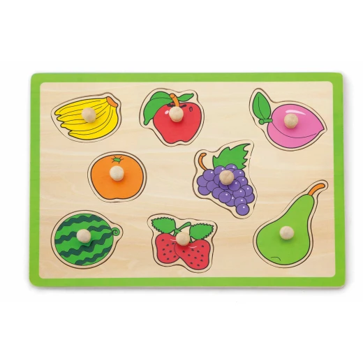 Viga Flat Puzzle, Fruits Design '