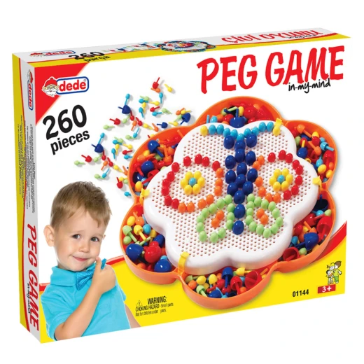 Dede In My Mind Peg Game, 260 Pieces