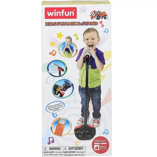 Winfun Kids Fun Mic And Stand '