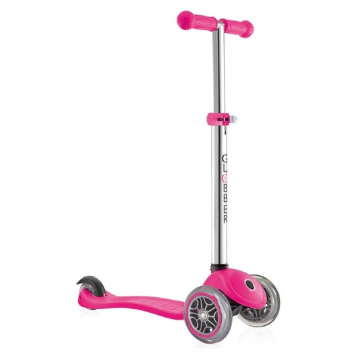 Globber Primo Foldable 3 Wheel Scooter, Pink Color '