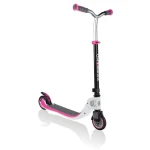 Globber Flow 125 Foldable Scooter, Black and Pink Color '