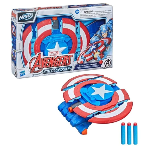 Hasbro Nerf Marvel Avengers Captain America Strikeshot Shield