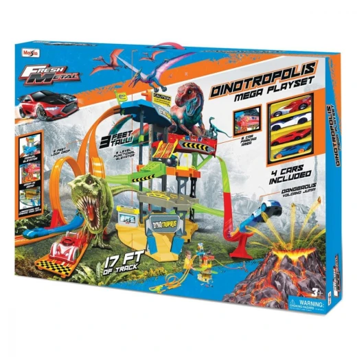 Maisto Fresh Metal Dinosaur Playset