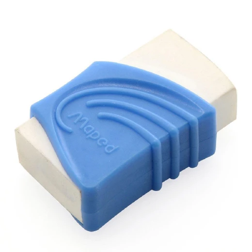 Maped Eraser With Plastic Case