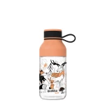 Quokka Kids Tritan Bottle With Strap, Dark Beige Color, 430 Ml