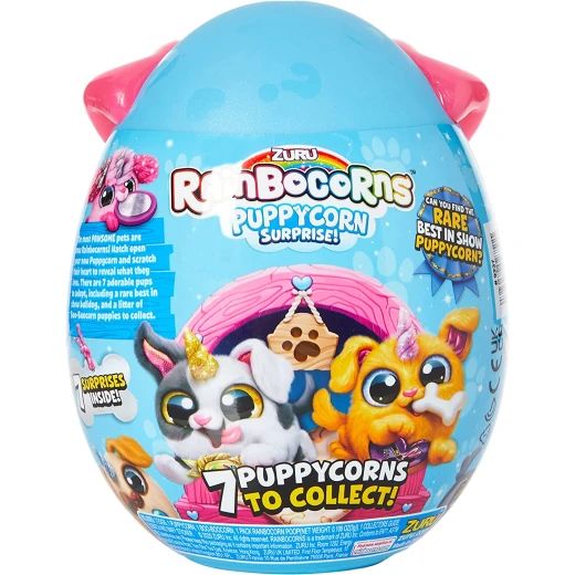 Zuru Rainbocorns Puppycorn Surprise With Sparkle Heart, Pink Color