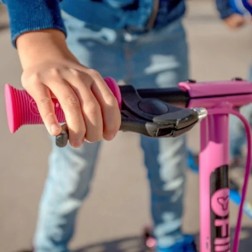 Yvolution Yfliker Scooter A1 Air 2018 Refresh, Pink & Green Color, 3 Wheels