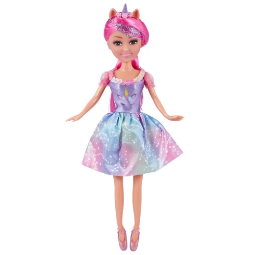 Zuru Sparkle Girlz Unicorn Princess Doll, Purple Color