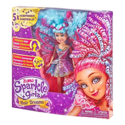 Zuru Sparkle Girlz Hair Dreams, Blue Color