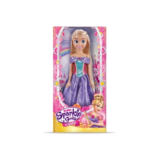 Zuru Sparkle Girlz Princess Doll, Purple Color