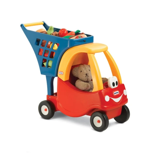 Little Tikes Cozy Coupe Shopping Cart, Red Color