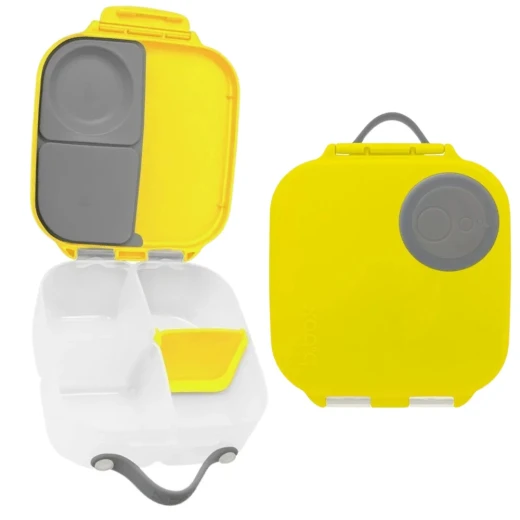 B.Box Kids Mini Lunch Box, Lemon Sherbet