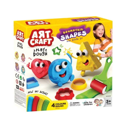 Geometric Shapes Dough Set