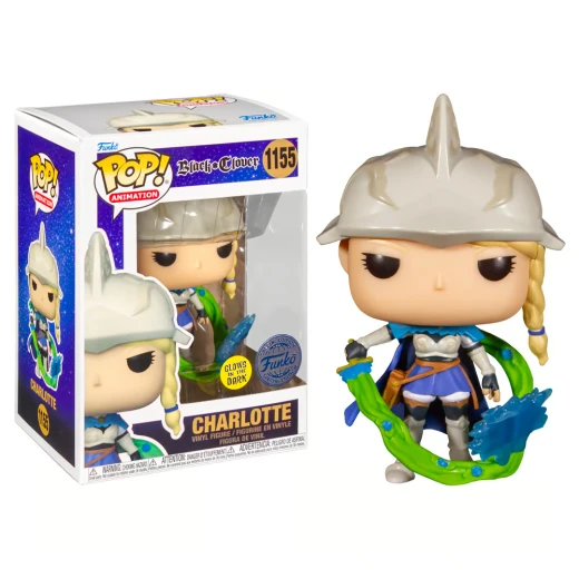 Funko Figure Animation, Black Clover Pop, Charlotte '