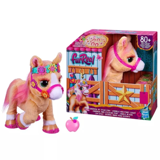 HASBRO furReal Cinnamon My Stylin' Pony Interactive Pet Toy