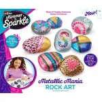 Cra-Z-Art Shimmer N Sparkle Metallic Madness Rock Art '