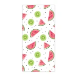 Rectangle Beach Towel, Summer Fruit Design