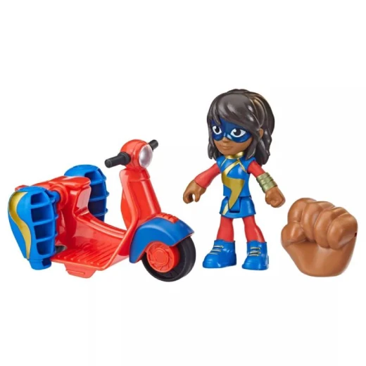 Marvel Spidey and His Amazing Friends Ms. Marvel Embiggen Bike