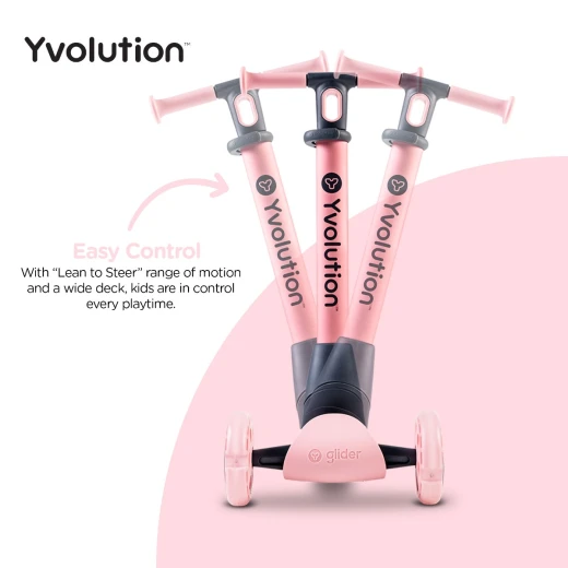 Yvolution Y Glider Nua, Pink Color