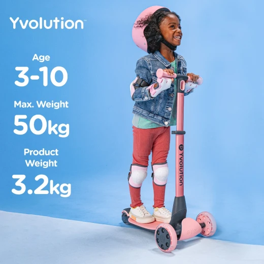 Yvolution Y Glider Nua, Pink Color