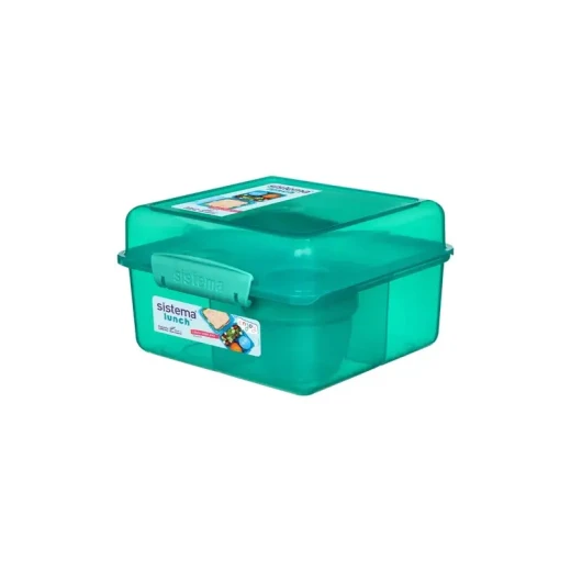 Sistema Lunch Cube Max With Yogurt 2L, turquoise