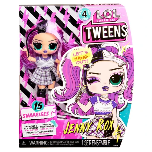 Lol Surprise Tweens S4 Doll, Jenny Rox