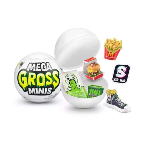 Toy Mini  5 Surprise Mega Gross Minis Slime Capsule