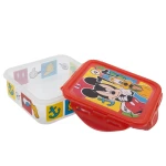 Stor Square Hermetic Food Container 500 Ml Mickey Mouse Better Together