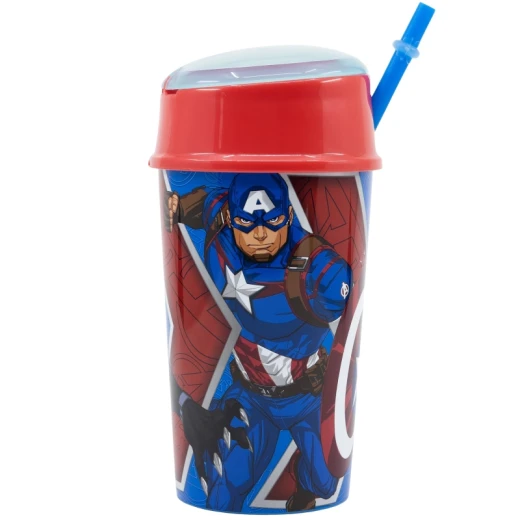 Stor Snack Tumbler 400 Ml Avengers Heraldic Army