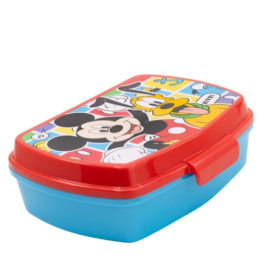 Stor Funny Sandwich Box Mickey Mouse Better Together