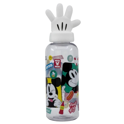 Stor 3d Ecozen Figurine Bottle 560 Ml Mickey Mouse Fun-tastic