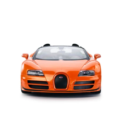 Remote Control Rastar Bugatti Veyron (Orange, White)