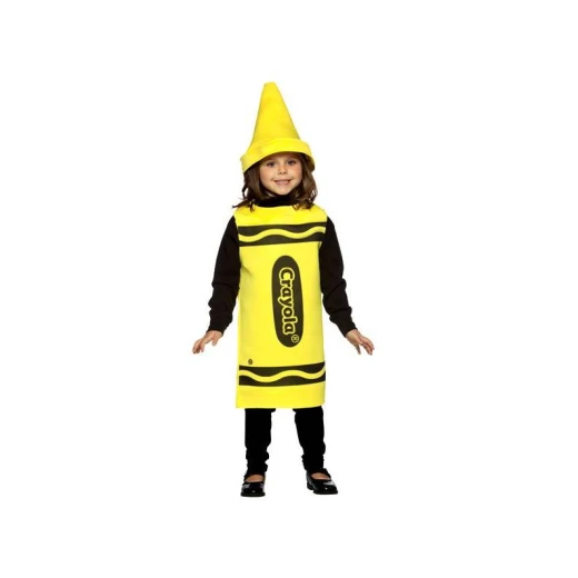 K Costumes | Crayola Crayon Kids Costume | Yellow