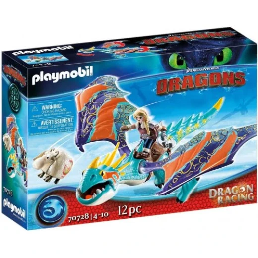 Playmobil Dreamworks Dragon Racing: Astrid And Stormfly '