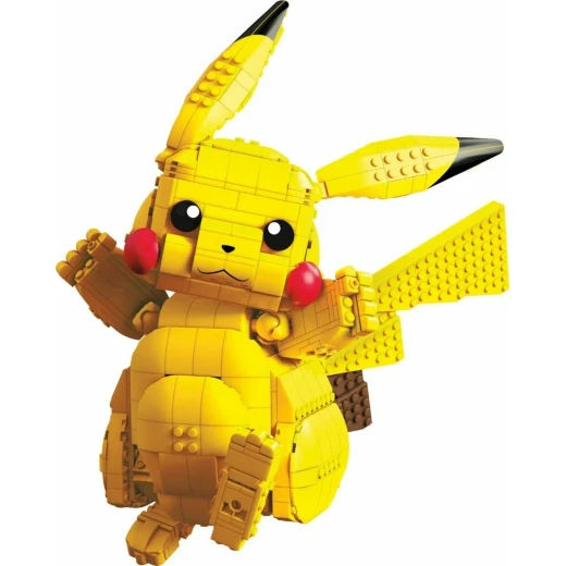 NEW Mega Construx FVK81 Pokemon Jumbo Pikachu Building Set poseable