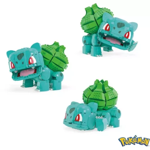 MEGA Pokemon Jumbo Bulbasaur Building Toy Kit, with 1 Action Figure - 789pcs