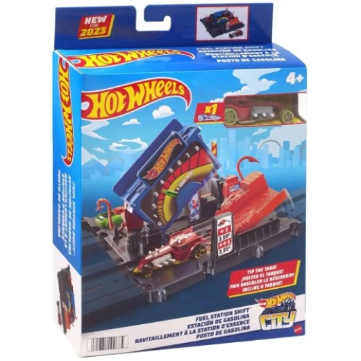 Hot Wheels | City Fuel Station Shift Track Set '