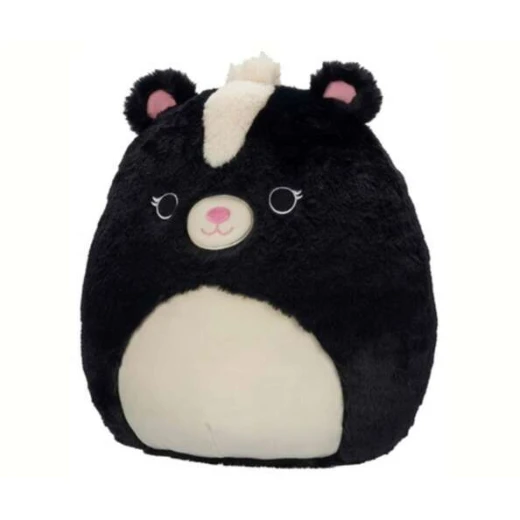 Squishmallows 12" Stackable Selma Fuzzamallow Skunk