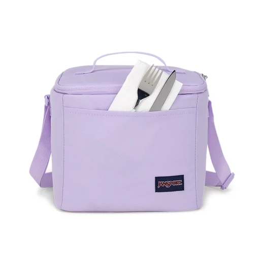 JanSport Super Snack Lunch Bag, Pastel Lilac