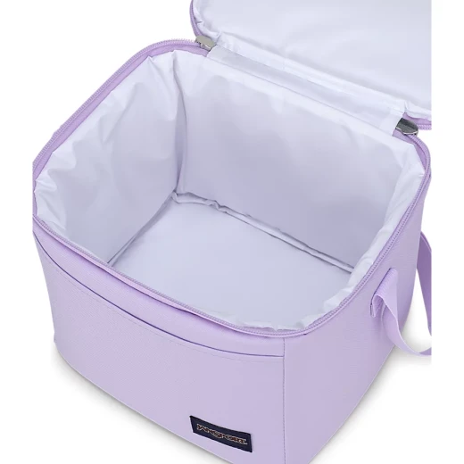 JanSport Super Snack Lunch Bag, Pastel Lilac