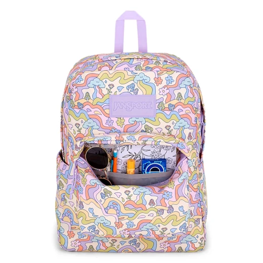 JanSport SuperBreak Plus Backpack, Groovy Guides