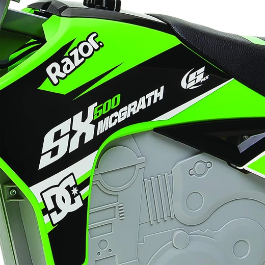 Razor Motorbike Dirt Rocket Sx500, Green '