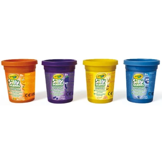 Crayola Silly Scents Dough Scented Modeling Paste Set 4 Colors