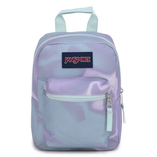 JanSport Big Break Lunch Bag, Platinum Puddles