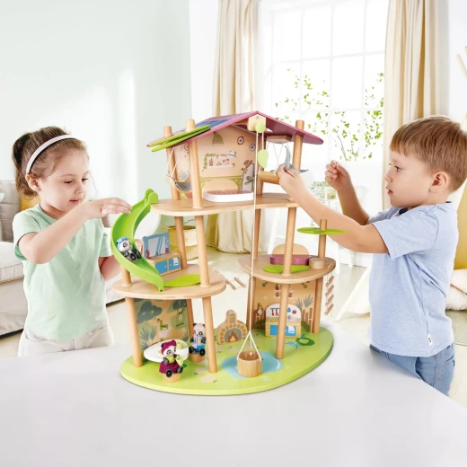 Hape Pandas' Bamboo House