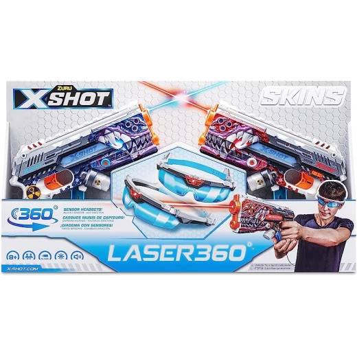 X-Shot Skins Laser 360 (2pcs)